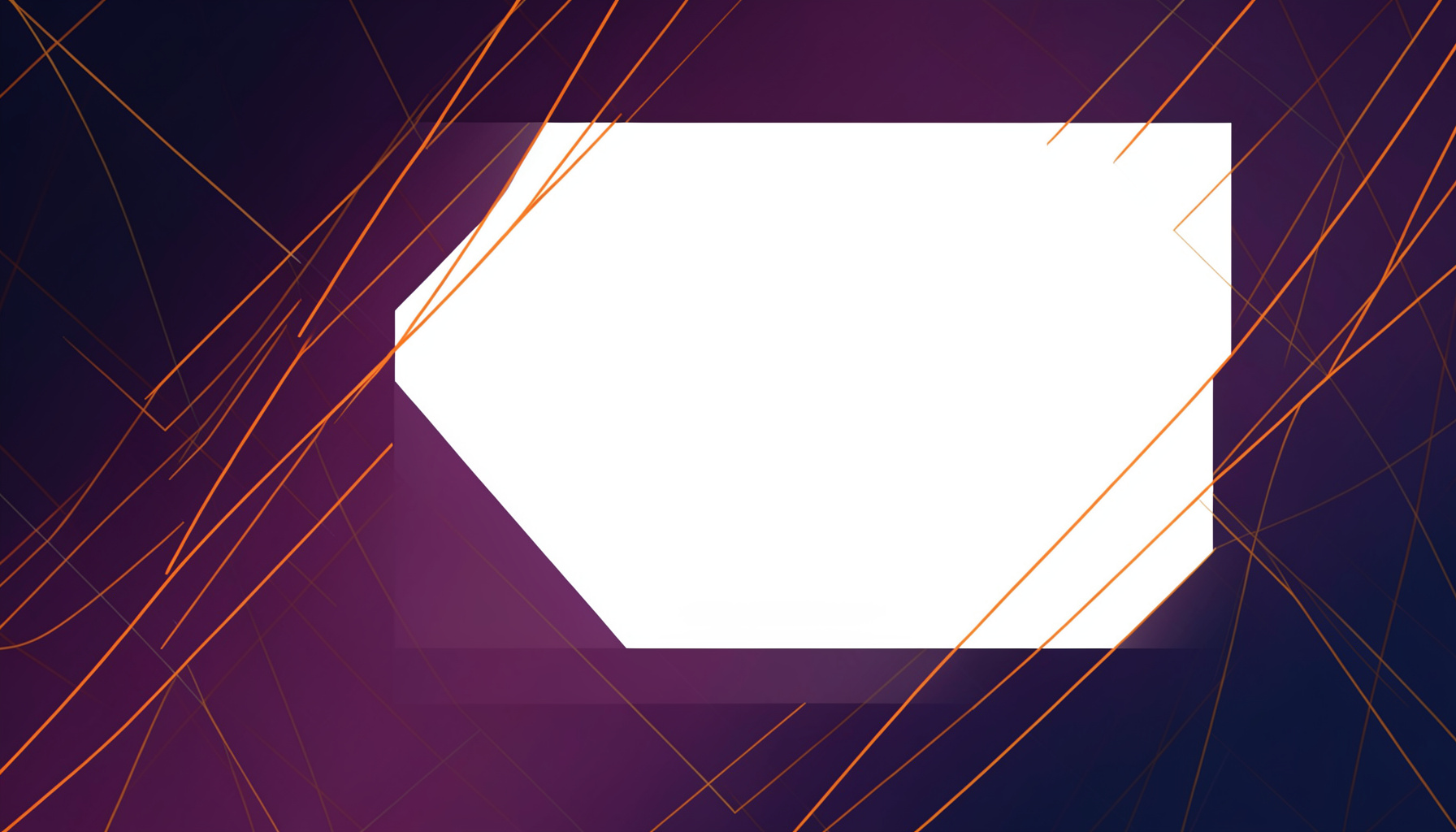 Latar belakang gelap dengan gradasi ungu tua dan biru malam, dihiasi garis-garis geometris emas samar yang membentuk pola diagonal elegan, memberikan kesan premium dan eksklusif.